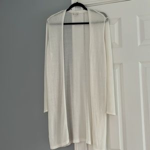 J.Jill Linen-Blend Sweater Duster